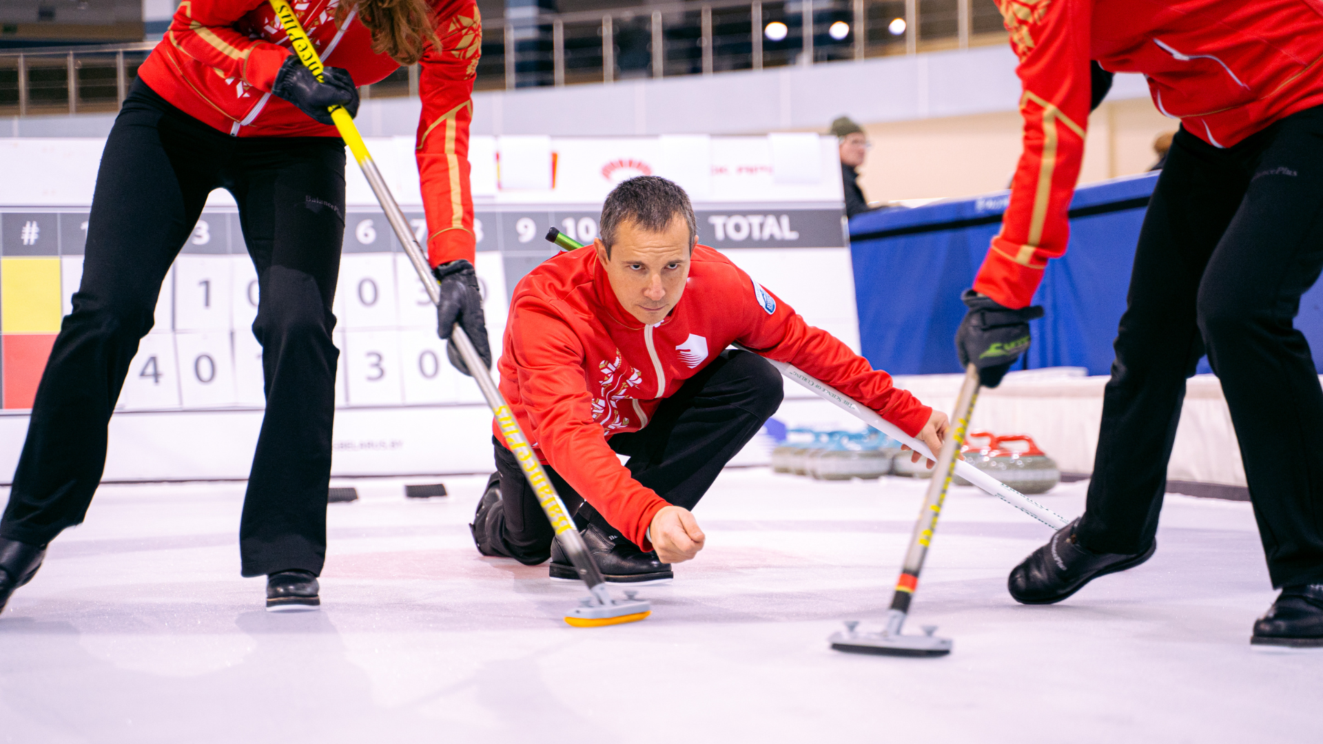 World Curling in action